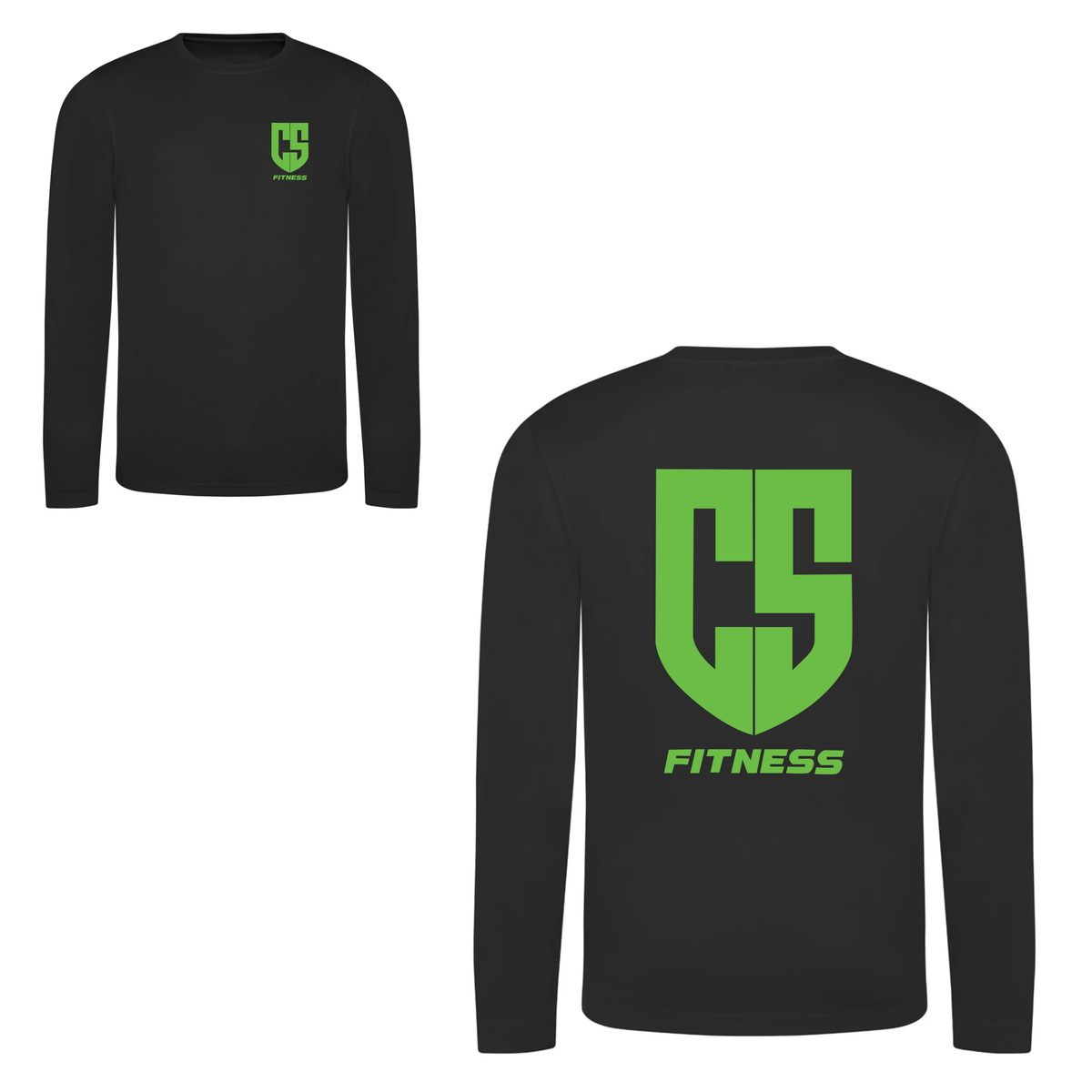CS Fitness Mens Long Sleeve Just Cool Active Tee