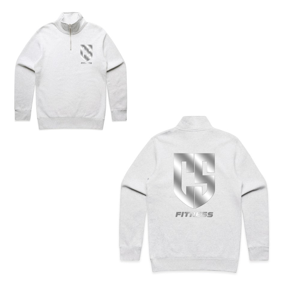 CS Fitness Mens Half Zip Crew